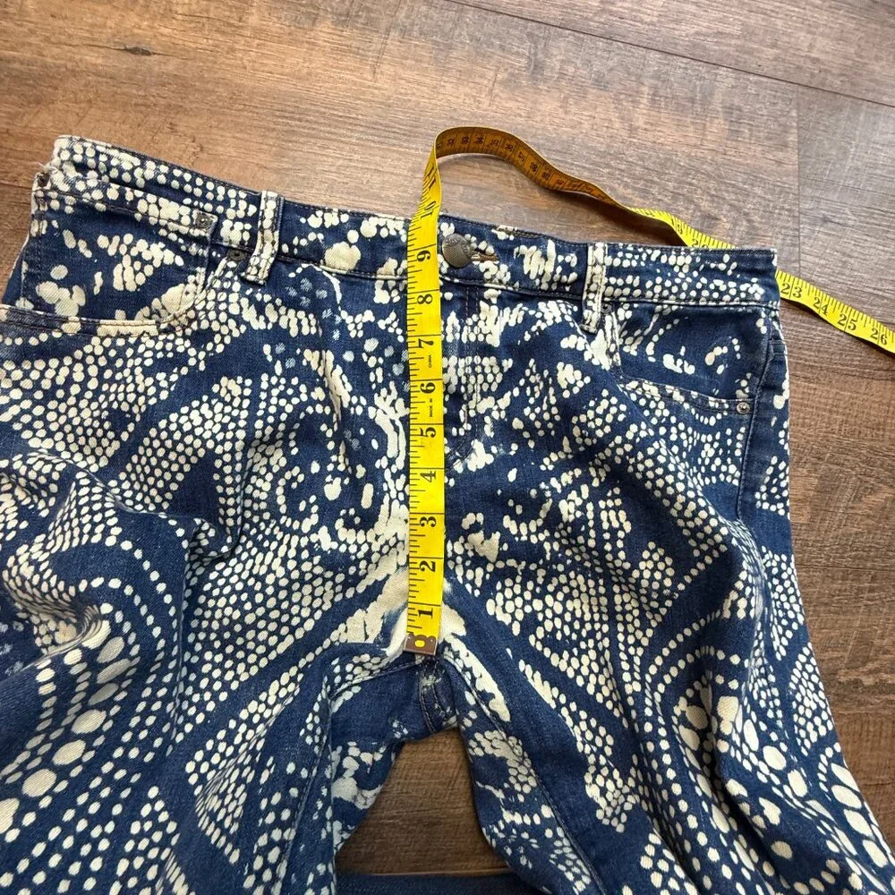 Women's Free People Bleached jeans Sz 31 Boho Fesitval Jeans - Picture 12 of 15